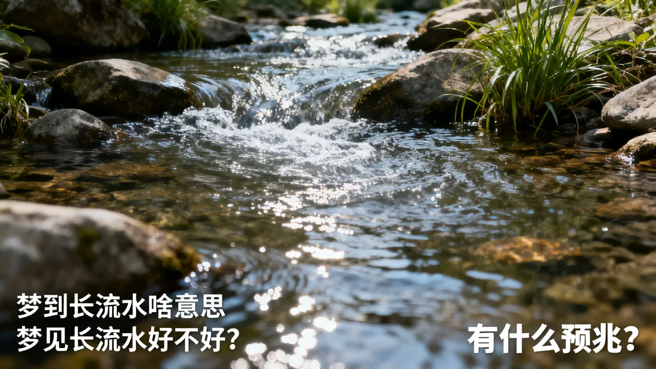 梦到长流水啥意思,梦见长流水好不好?有什么预兆? 梦到长流水啥意思,梦见长流水好不好?有什么预兆?