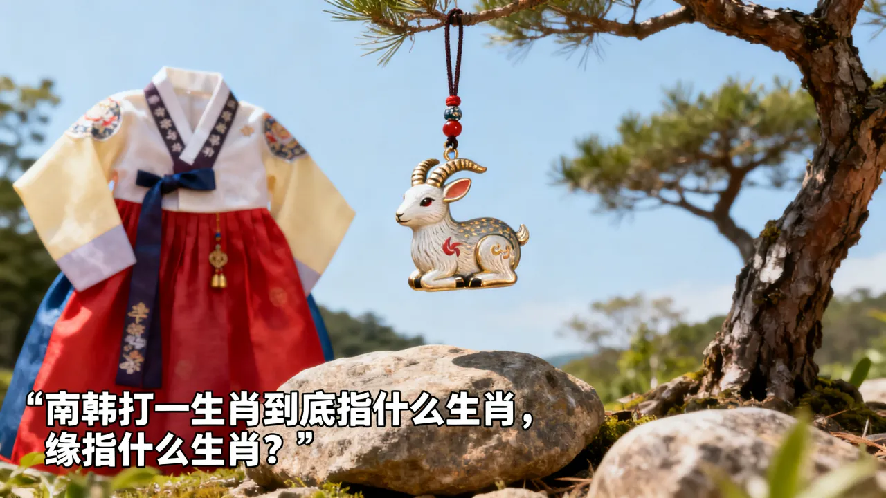 南韩打一生肖到底指什么生肖，缘指什么生肖？
