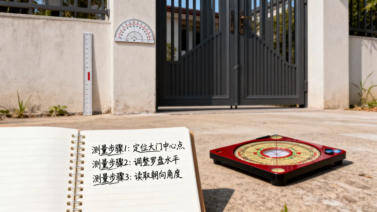 看大门吉凶时间怎么看，测量大门朝向吉凶的步骤详解