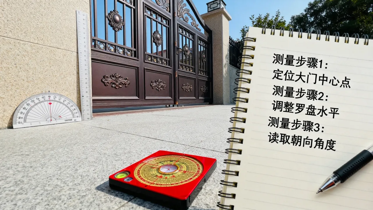 看大门吉凶时间怎么看，测量大门朝向吉凶的步骤详解