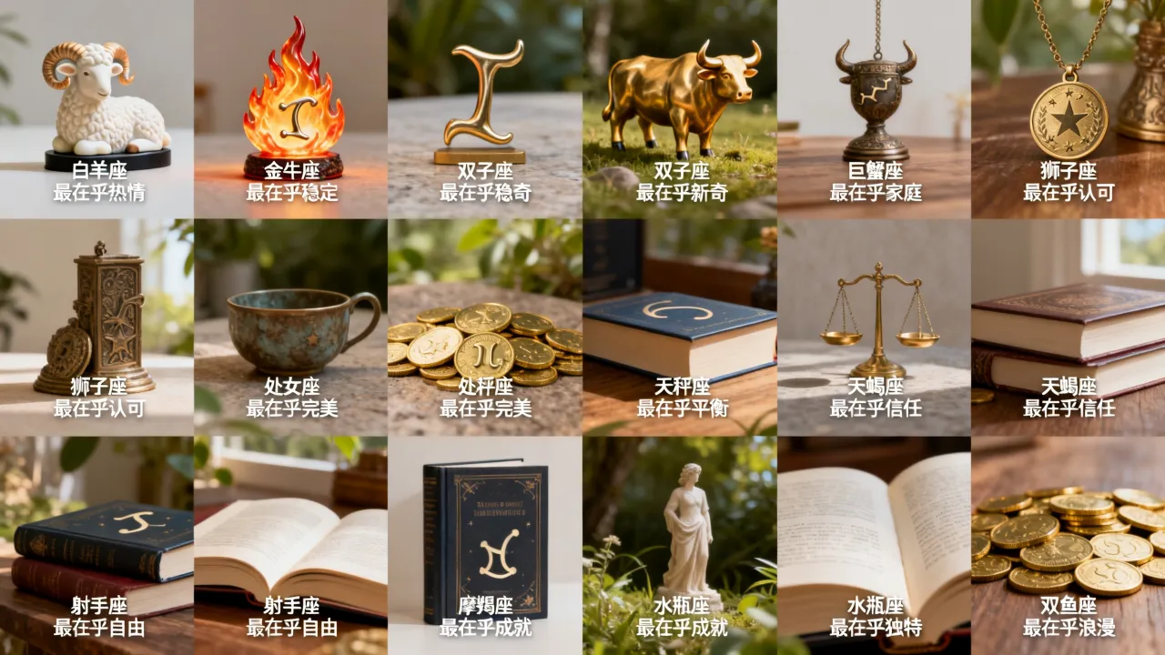 十二星座的心给了谁,十二星座的心最在乎谁? 十二星座的心给了谁,十二星座的心最在乎谁?