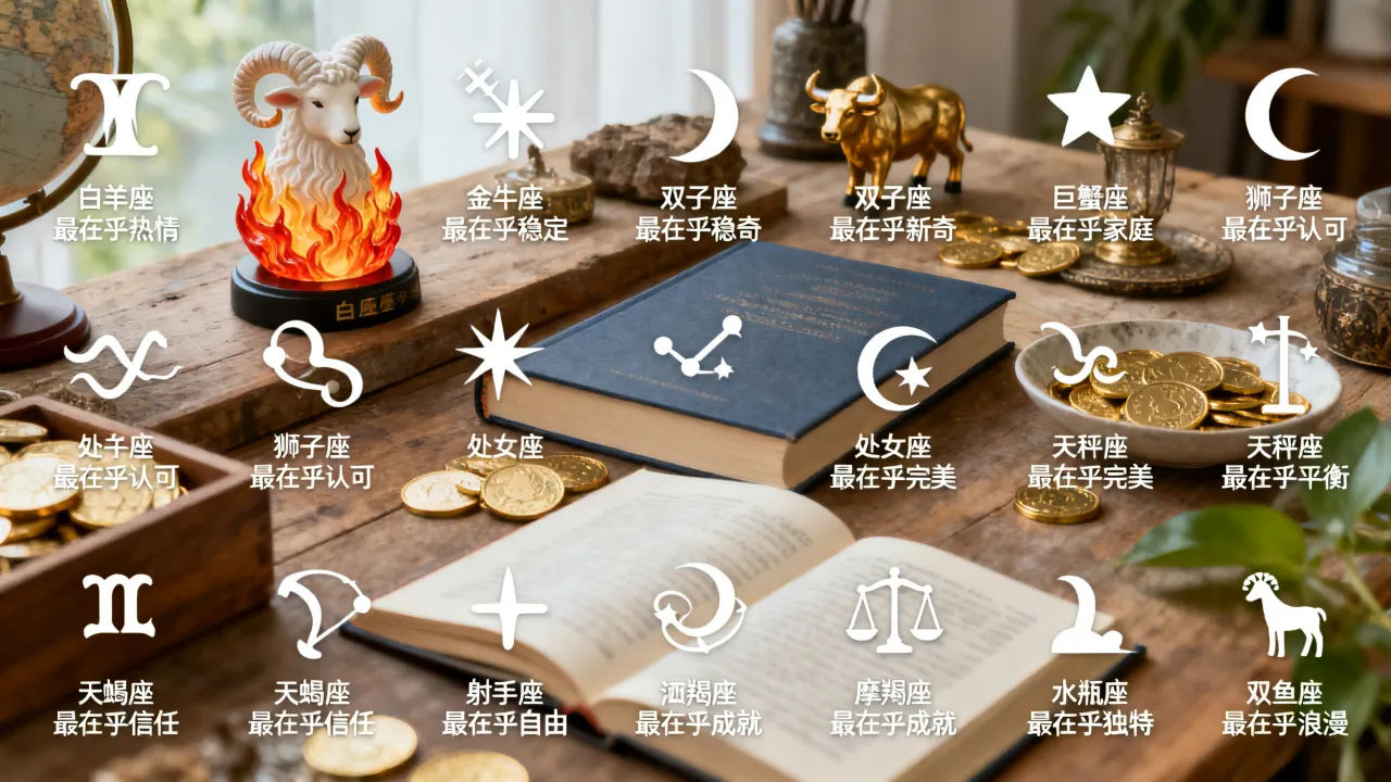 十二星座的心给了谁,十二星座的心最在乎谁? 十二星座的心给了谁,十二星座的心最在乎谁?