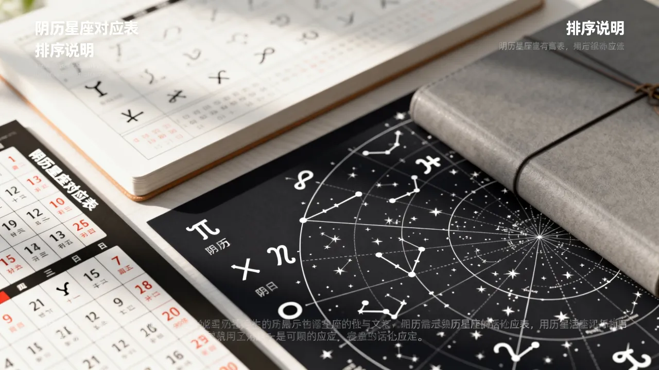 星座阴历排序怎么排？阴历星座对应表准确吗？