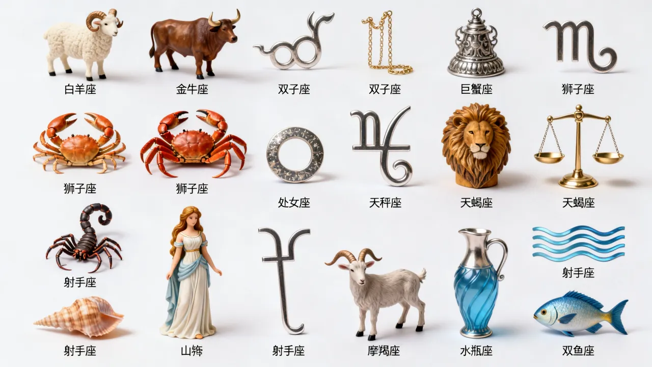 十二星座都是啥星座？十二星座具体有哪些？