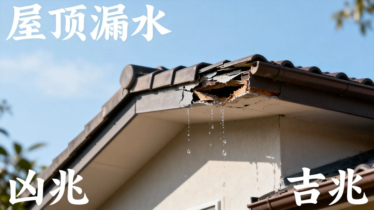 梦到别人家屋顶漏水是凶兆还是吉兆,是什么征兆? 梦到别人家屋顶漏水是凶兆还是吉兆,是什么征兆?