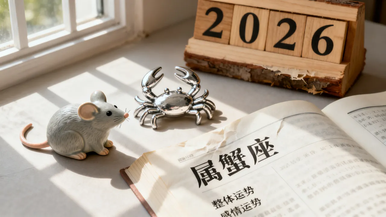 属鼠巨蟹座2026年整体运势如何,属鼠巨蟹座2026年感情运势详解 属鼠巨蟹座2026年整体运势如何,属鼠巨蟹座2026年感情运势详解