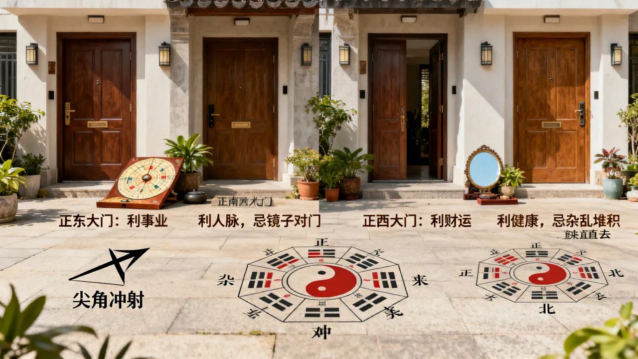 风水开门论吉凶怎么看,大门朝向风水禁忌有哪些讲究 风水开门论吉凶怎么看,大门朝向风水禁忌有哪些讲究