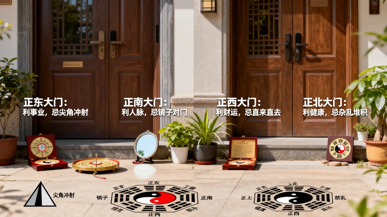 风水开门论吉凶怎么看,大门朝向风水禁忌有哪些讲究 风水开门论吉凶怎么看,大门朝向风水禁忌有哪些讲究