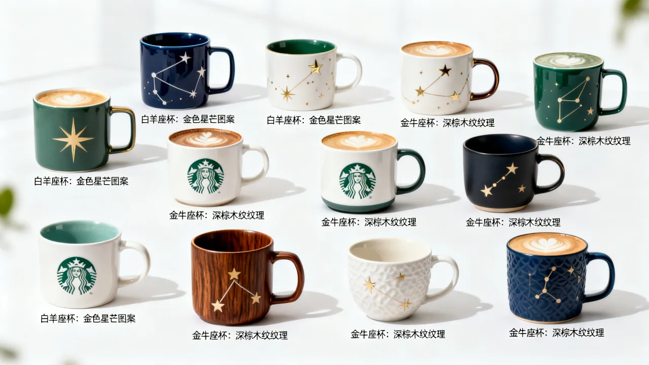 星巴克十二星座是什么,星巴克十二星座杯有哪些款式? 星巴克十二星座是什么,星巴克十二星座杯有哪些款式?