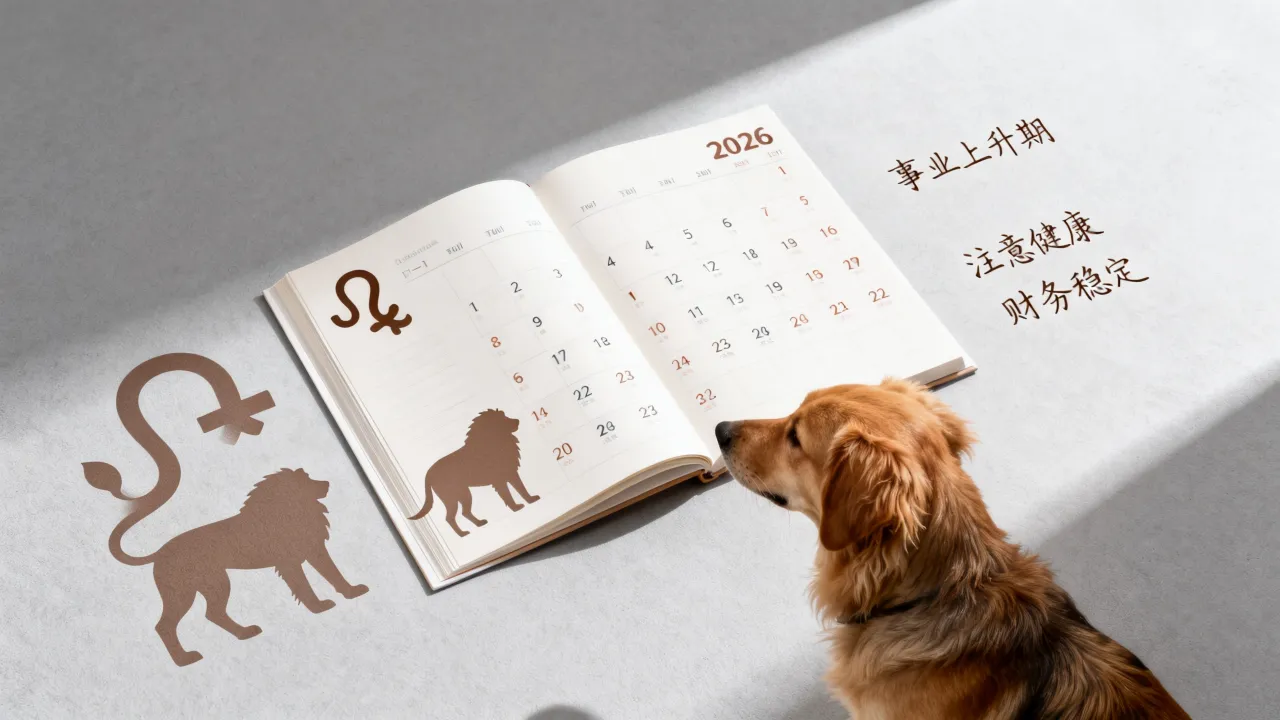 属狗狮子座2026年每月运势准吗？完整版详解需要注意什么？