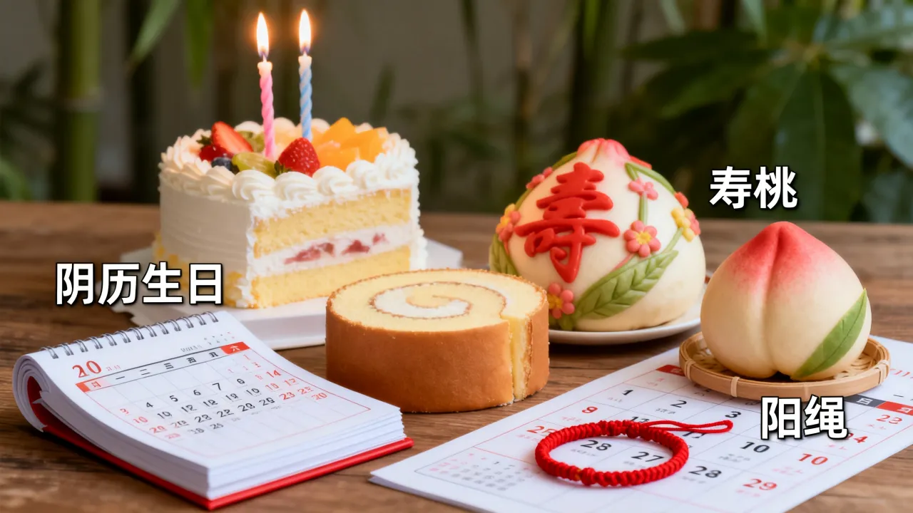 阴历生日先过还是阳历，过生日有什么讲究？