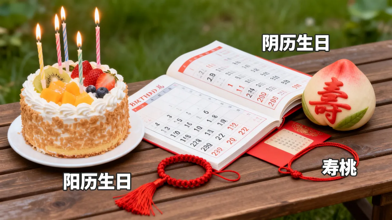 阴历生日先过还是阳历，过生日有什么讲究？