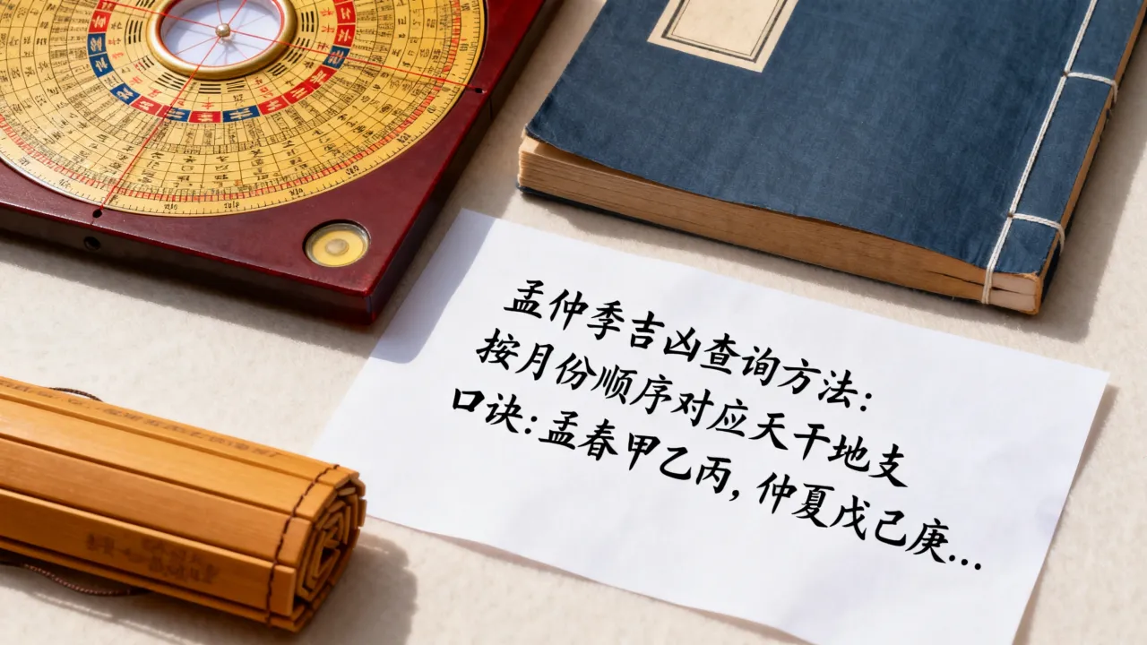 孟仲季吉凶怎么算,孟仲季吉凶查询方法及口诀是什么 孟仲季吉凶怎么算,孟仲季吉凶查询方法及口诀是什么