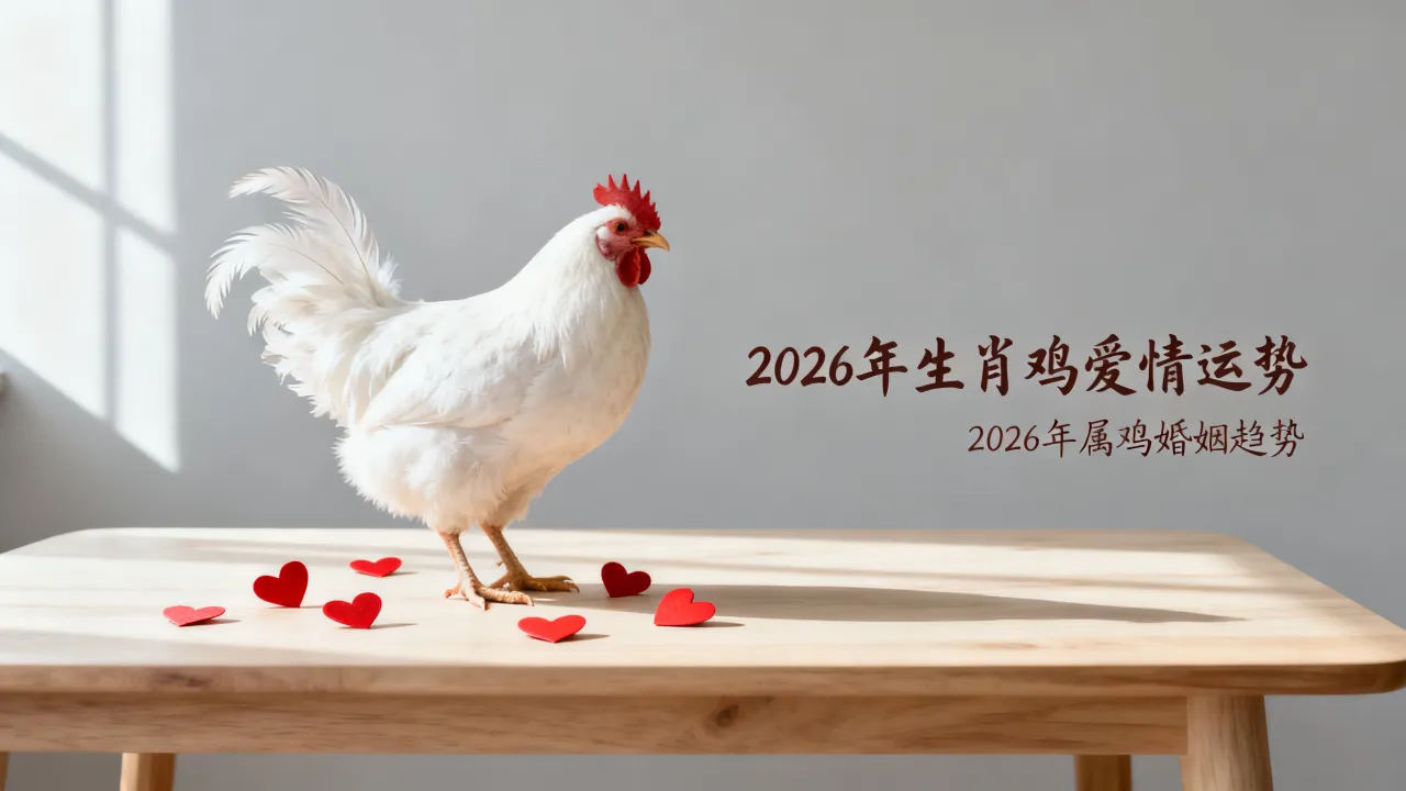 2026属鸡爱情怎么样，2026生肖鸡有婚姻吗