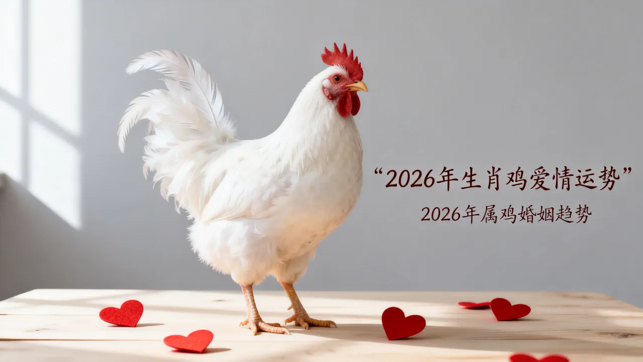 2026属鸡爱情怎么样，2026生肖鸡有婚姻吗