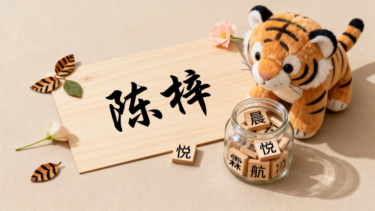虎年宝宝起名陈梓什么好,陈梓后面配什么字有寓意 虎年宝宝起名陈梓什么好,陈梓后面配什么字有寓意