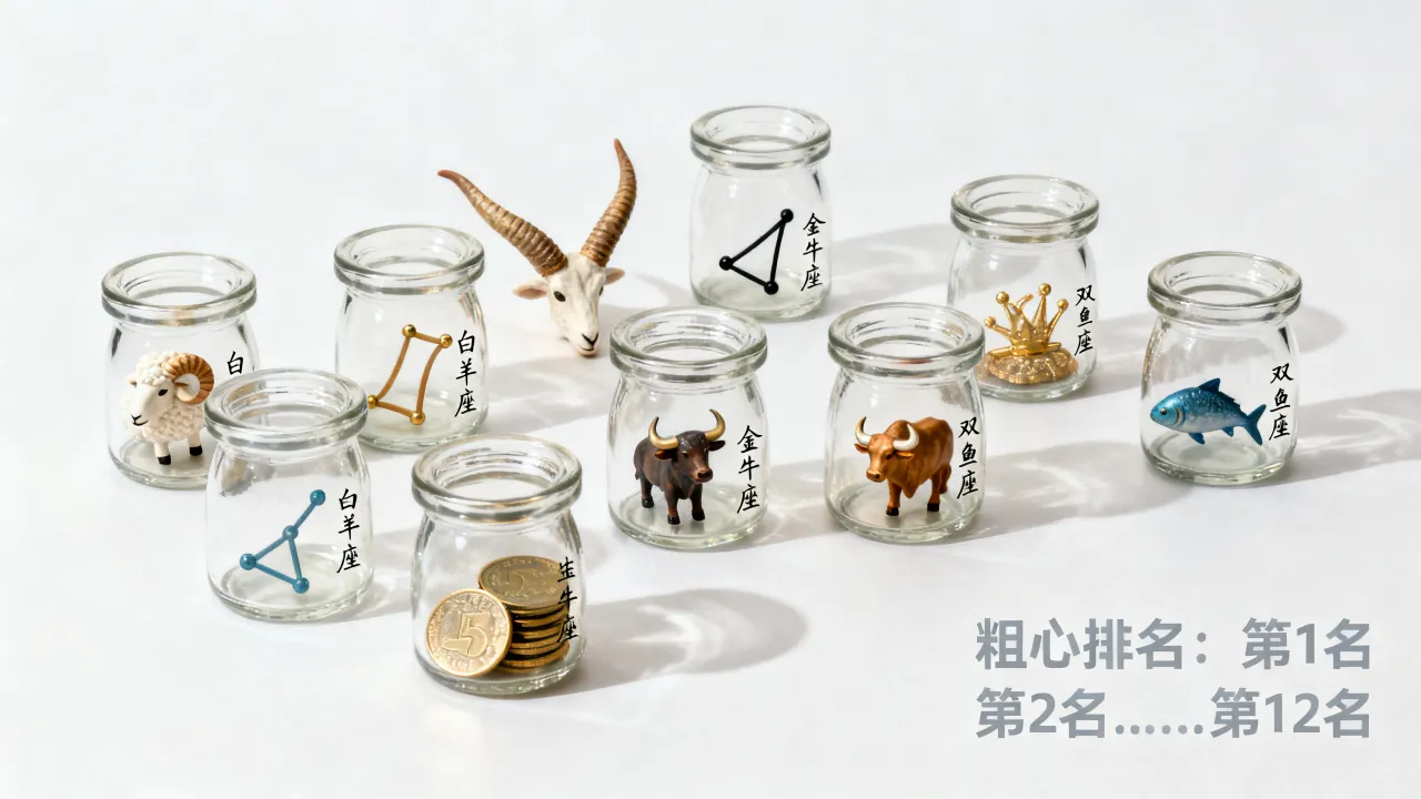 十二星座谁最粗心?,粗心星座排名怎么看 十二星座谁最粗心?,粗心星座排名怎么看