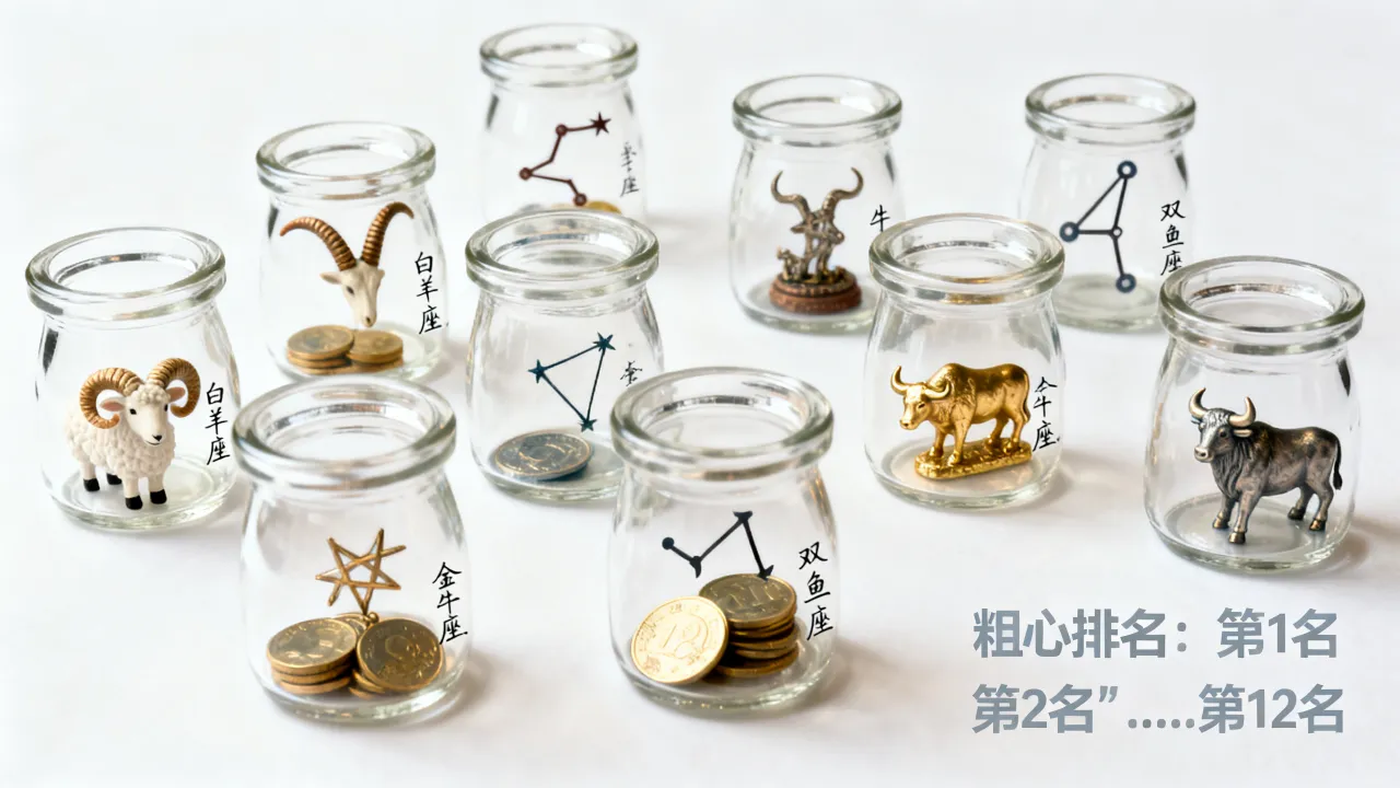 十二星座谁最粗心?,粗心星座排名怎么看 十二星座谁最粗心?,粗心星座排名怎么看