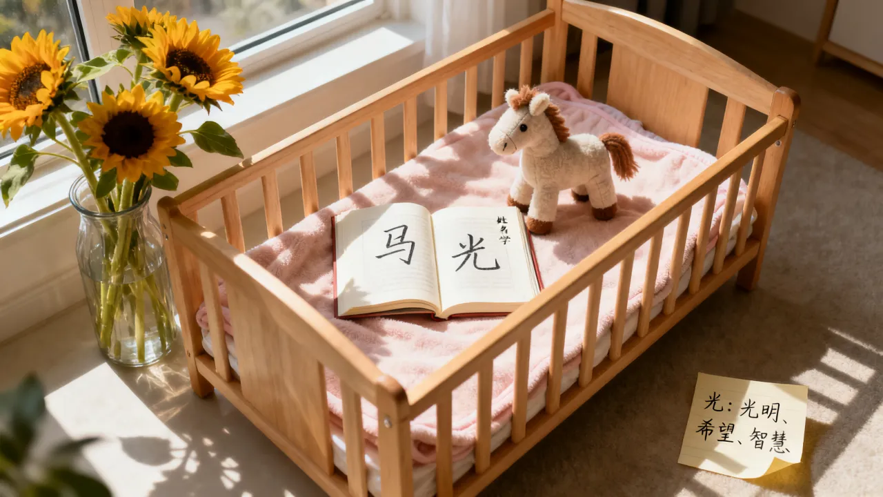 宝宝起名马什么光，马光名字的寓意和运势好不好？