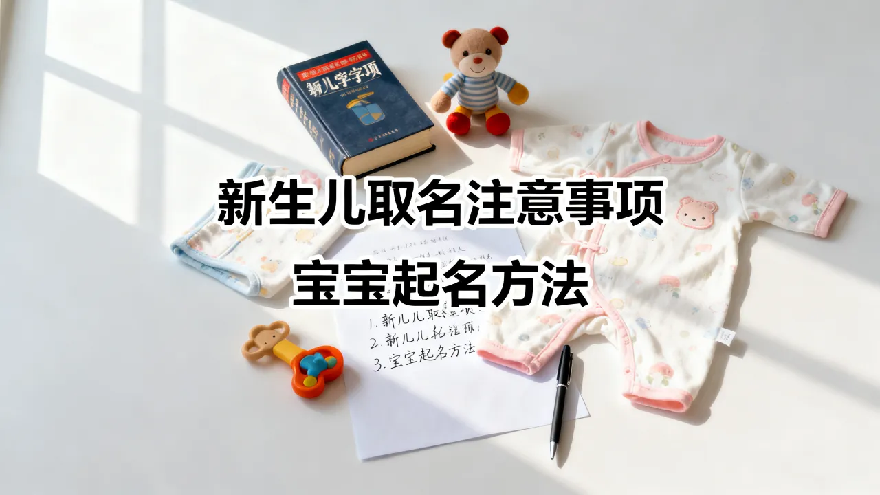 宝宝出生前起名怎么起？新生儿取名有哪些注意事项？