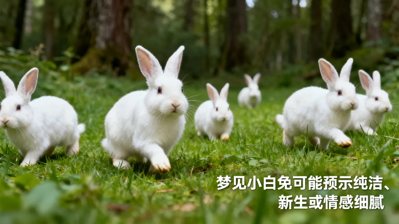 梦见很多小白兔预示什么,梦见小白兔是什么征兆 梦见很多小白兔预示什么,梦见小白兔是什么征兆