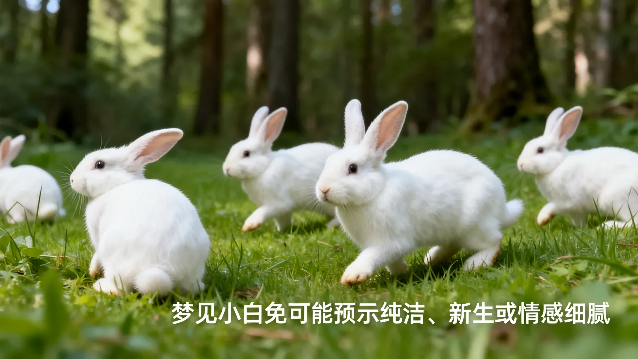 梦见很多小白兔预示什么,梦见小白兔是什么征兆 梦见很多小白兔预示什么,梦见小白兔是什么征兆