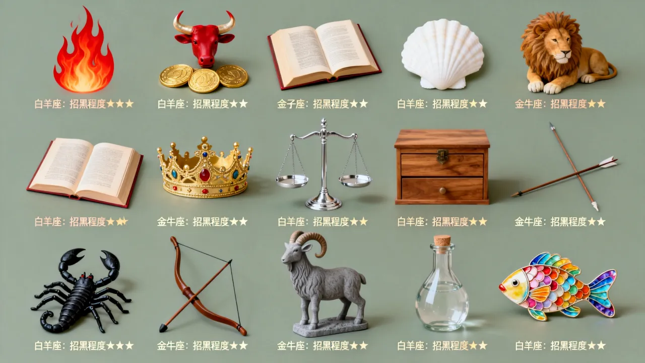 十二星座谁最容易被黑被骂?各星座招黑程度排名大盘点 十二星座谁最容易被黑被骂?各星座招黑程度排名大盘点