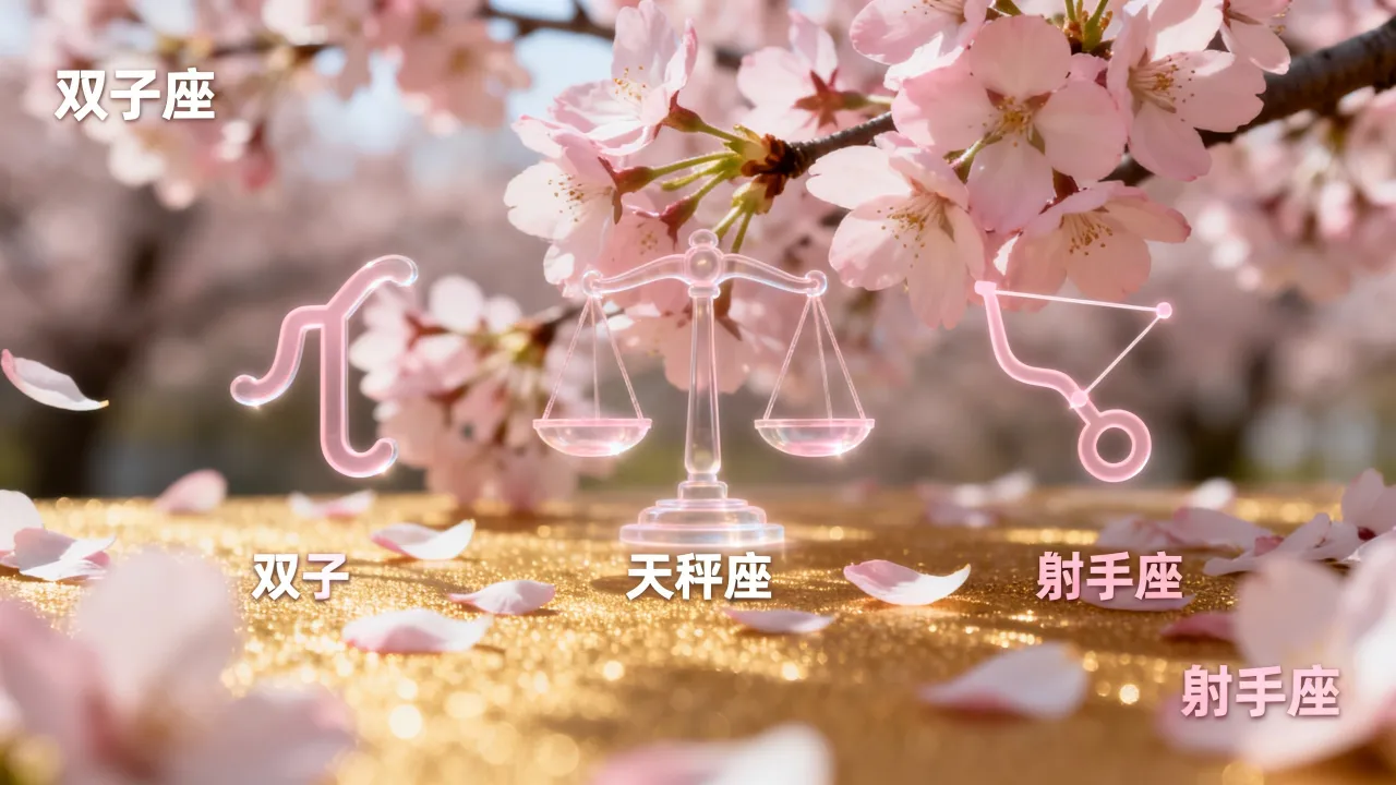 十二星座哪个桃花最多，感情运势最旺的星座前三名是谁