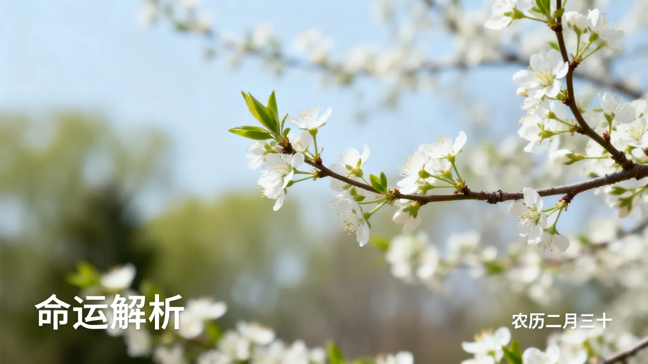 阴历二月三十出生的人命运如何？农历二月三十好不好