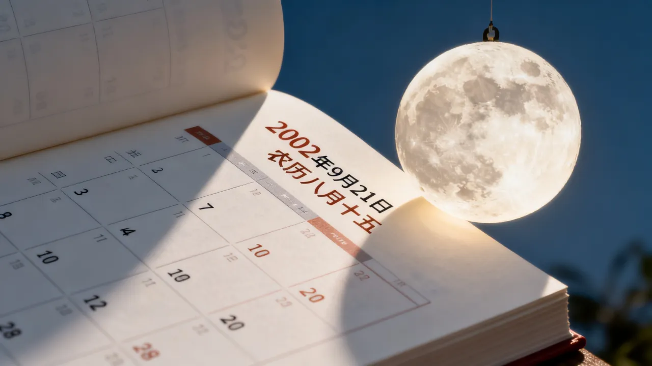 2002年农历八月十五是公历几号?阴历八月十五对应公历日期 2002年农历八月十五是公历几号?阴历八月十五对应公历日期