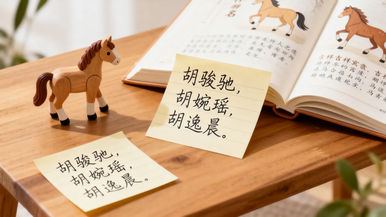 马宝宝姓胡怎么起名?姓胡的马宝宝取名有哪些好名字? 马宝宝姓胡怎么起名?姓胡的马宝宝取名有哪些好名字?