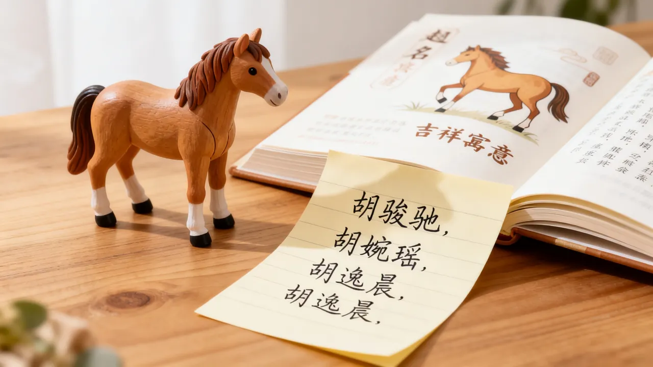马宝宝姓胡怎么起名?姓胡的马宝宝取名有哪些好名字? 马宝宝姓胡怎么起名?姓胡的马宝宝取名有哪些好名字?