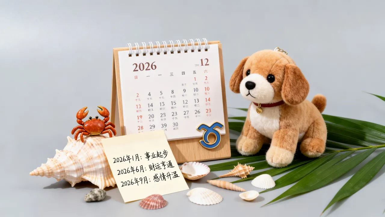 属狗巨蟹座2026年每月运势如何?哪个月份运势最旺最顺? 属狗巨蟹座2026年每月运势如何?哪个月份运势最旺最顺?