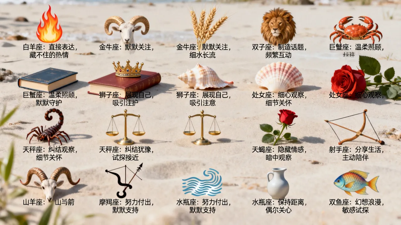 十二星座暗恋语有哪些?,十二星座暗恋一个人的表现是什么? 十二星座暗恋语有哪些?,十二星座暗恋一个人的表现是什么?