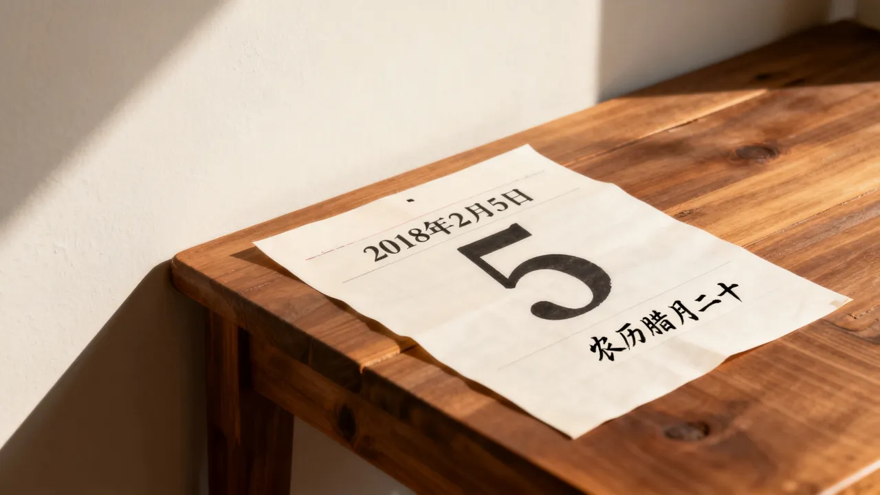 2018年2月5日阴历是什么时候,2018年2月5日对应的农历日期是多少 2018年2月5日阴历是什么时候,2018年2月5日对应的农历日期是多少