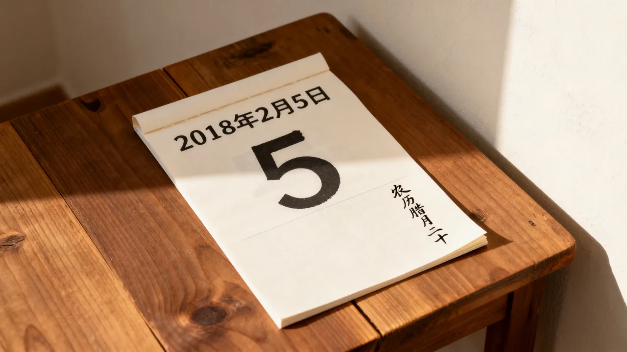 2018年2月5日阴历是什么时候,2018年2月5日对应的农历日期是多少 2018年2月5日阴历是什么时候,2018年2月5日对应的农历日期是多少