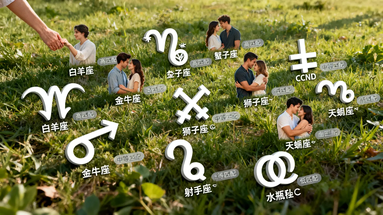 十二星座谁最会谈恋爱，如何用星座判断恋爱匹配度？
