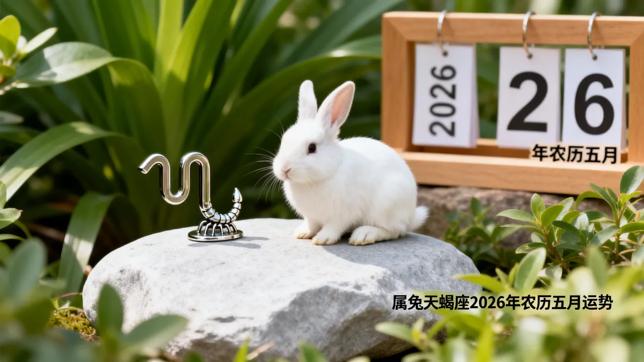 属兔天蝎座2026年农历五月运势如何,好不好? 属兔天蝎座2026年农历五月运势如何,好不好?