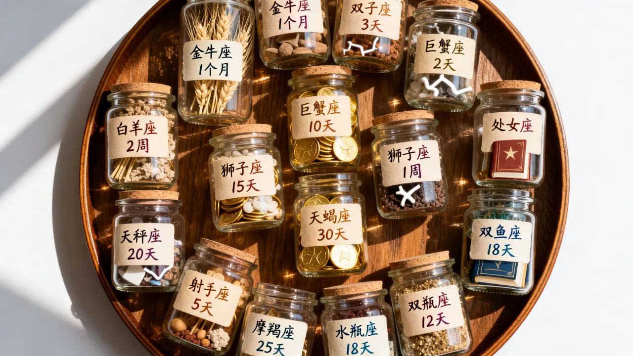 爱上十二星座要花多少时间？十二星座恋爱周期多久揭秘