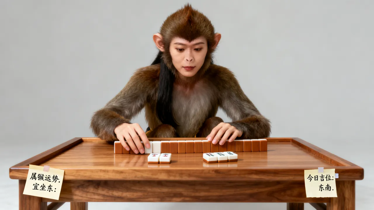 属猴的今天打麻将赢钱吗，属猴人今天打麻将坐哪个方位最旺财？