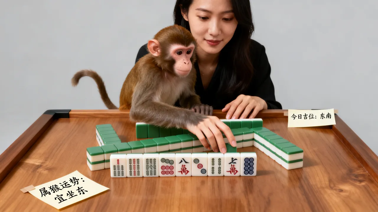 属猴的今天打麻将赢钱吗，属猴人今天打麻将坐哪个方位最旺财？