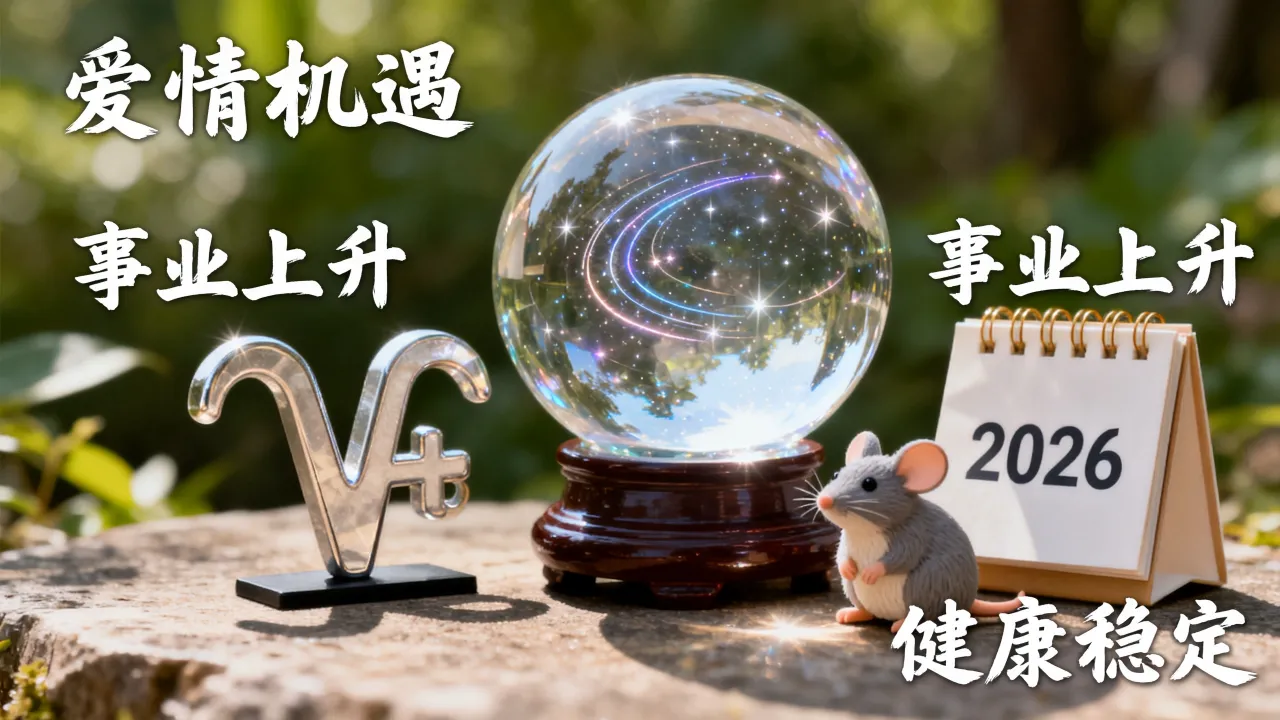 属鼠摩羯座2026年爱情运如何，属鼠摩羯座2026年运势怎么样？