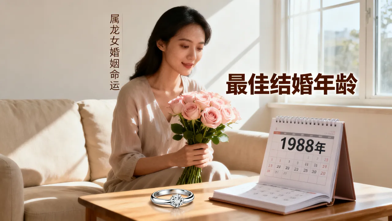 1988年属龙女婚姻命运如何，属龙女几岁结婚最好？