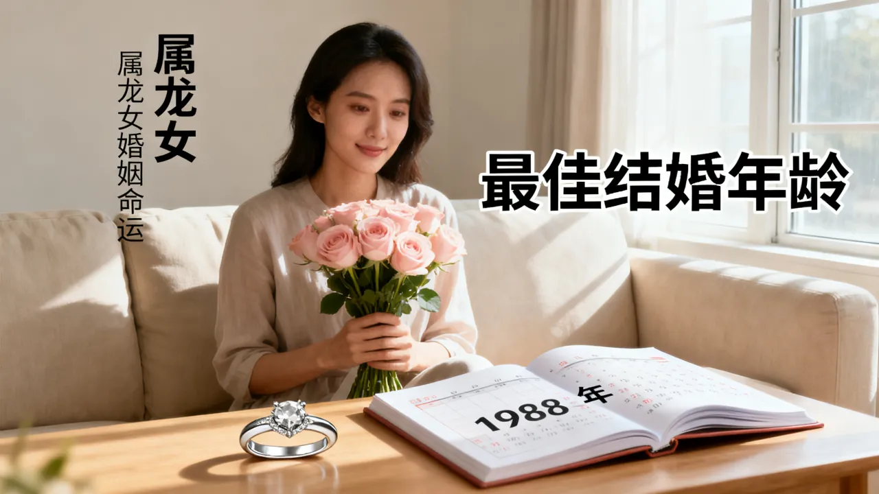 1988年属龙女婚姻命运如何，属龙女几岁结婚最好？