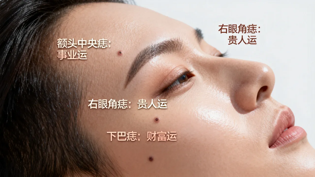 头上痣的位置与命运图准吗,脸上长痣的位置图解大全 头上痣的位置与命运图准吗,脸上长痣的位置图解大全