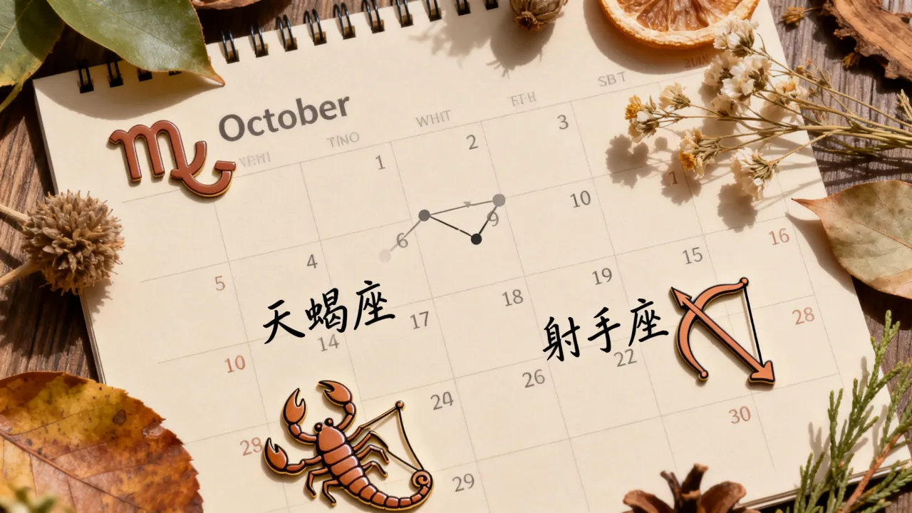 阴历10月是什么星座，阴历十月出生的人属于哪个星座？