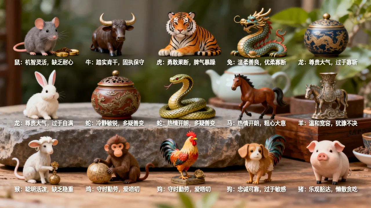 十二生肖各有什么优点和缺点,十二生肖优缺点对比哪个生肖最好? 十二生肖各有什么优点和缺点,十二生肖优缺点对比哪个生肖最好?