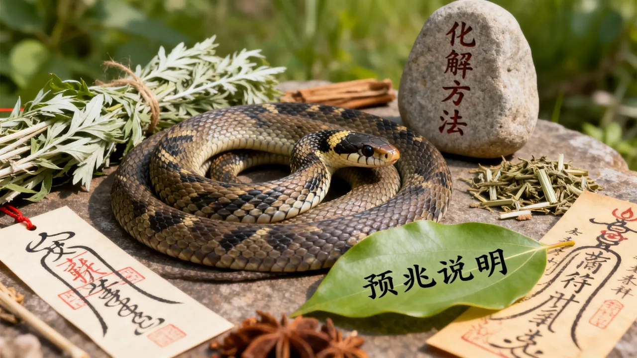 遇到蛇了怎么化解吉凶,遇到蛇有什么预兆怎么化解吉凶? 遇到蛇了怎么化解吉凶,遇到蛇有什么预兆怎么化解吉凶?