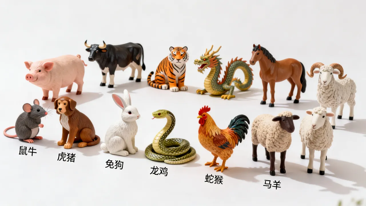十二生肖六合六的生肖图片有哪些?六合生肖配对大全 十二生肖六合六的生肖图片有哪些?六合生肖配对大全