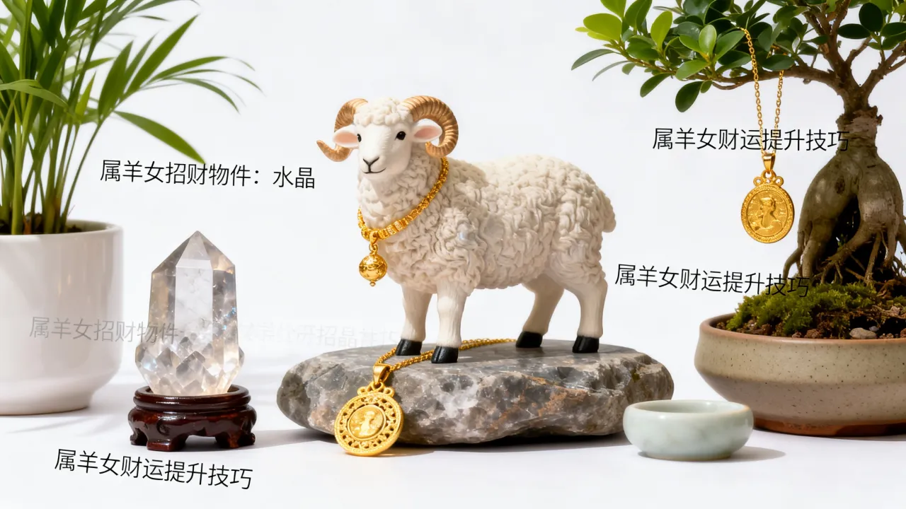 属羊女怎样才能有财运？属羊女最强招财物件是什么？